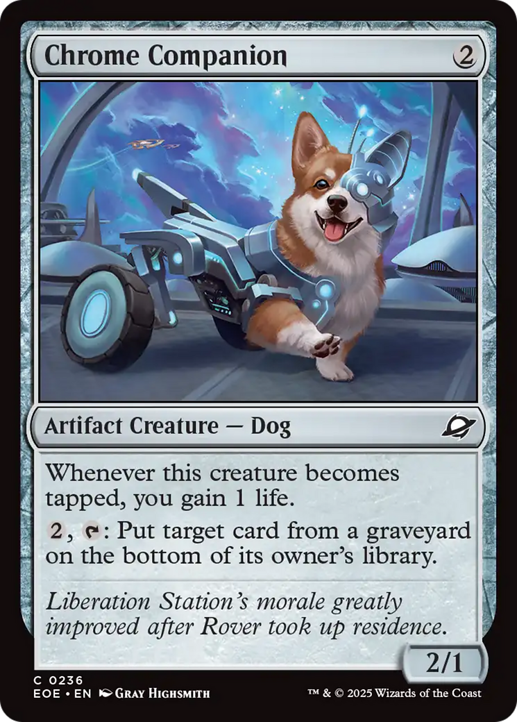 Chrome Companion [Edge of Eternities] | Card Merchant Takapuna