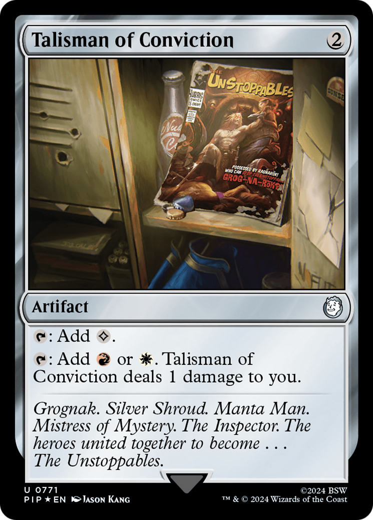 Talisman of Conviction (Surge Foil) [Fallout] | Card Merchant Takapuna