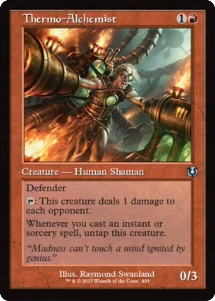 Thermo-Alchemist (Retro Frame) [Innistrad Remastered] | Card Merchant Takapuna