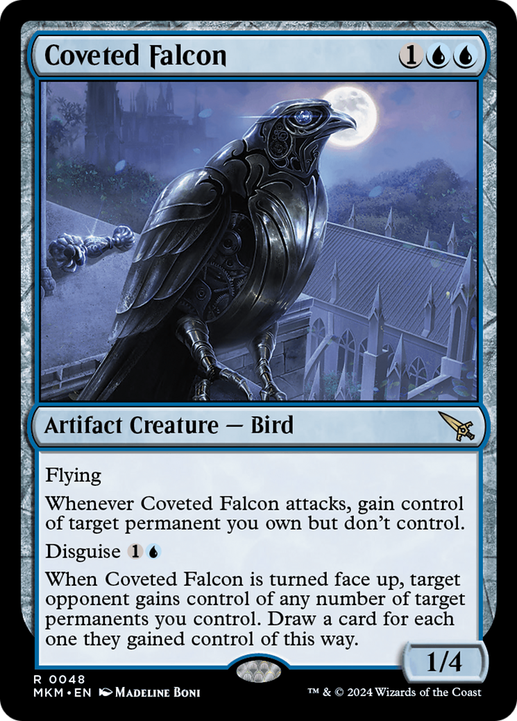 Coveted Falcon [Murders at Karlov Manor] | Card Merchant Takapuna