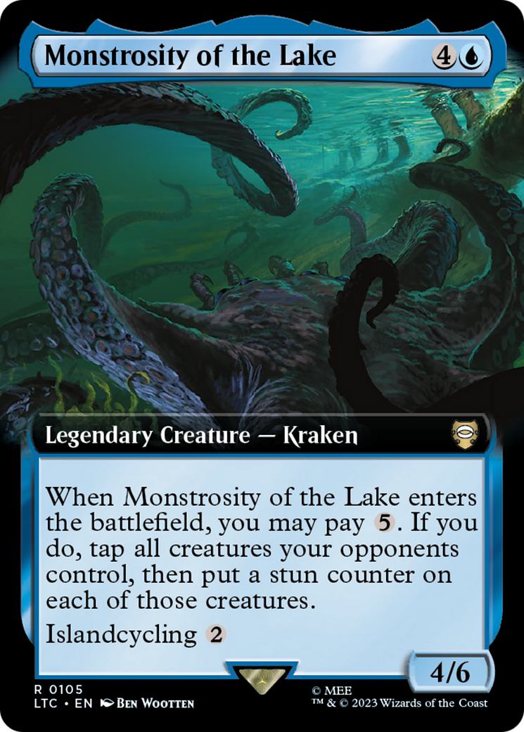 Monstrosity of the Lake (Extended Art) [The Lord of the Rings: Tales of Middle-Earth Commander] | Card Merchant Takapuna