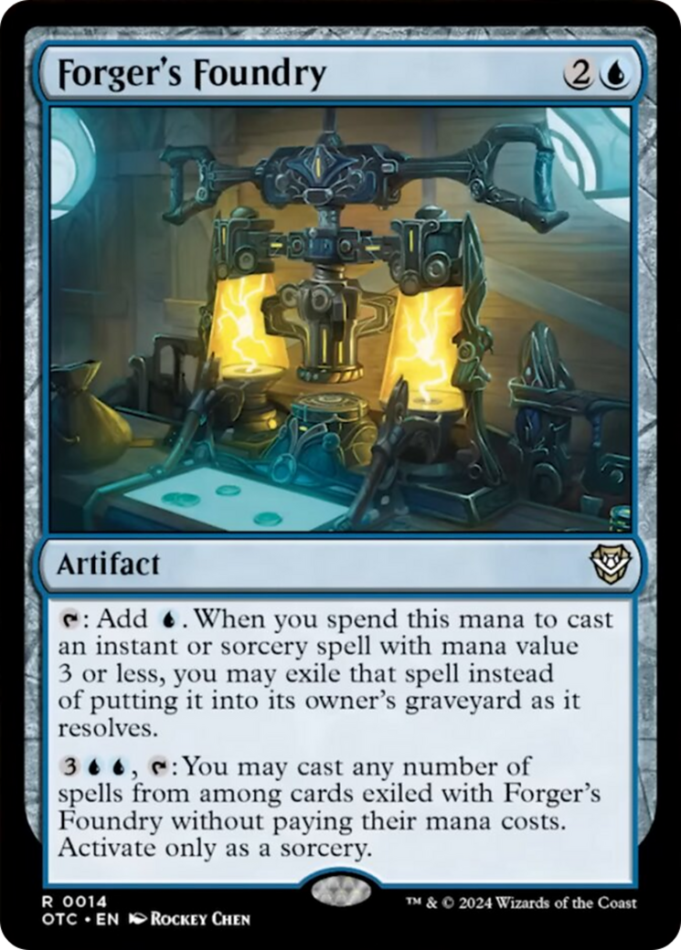 Forger's Foundry [Outlaws of Thunder Junction Commander] | Card Merchant Takapuna