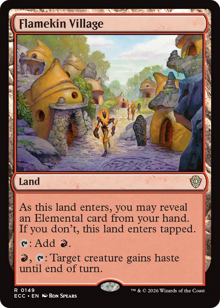 Flamekin Village [Lorwyn Eclipsed Commander] | Card Merchant Takapuna