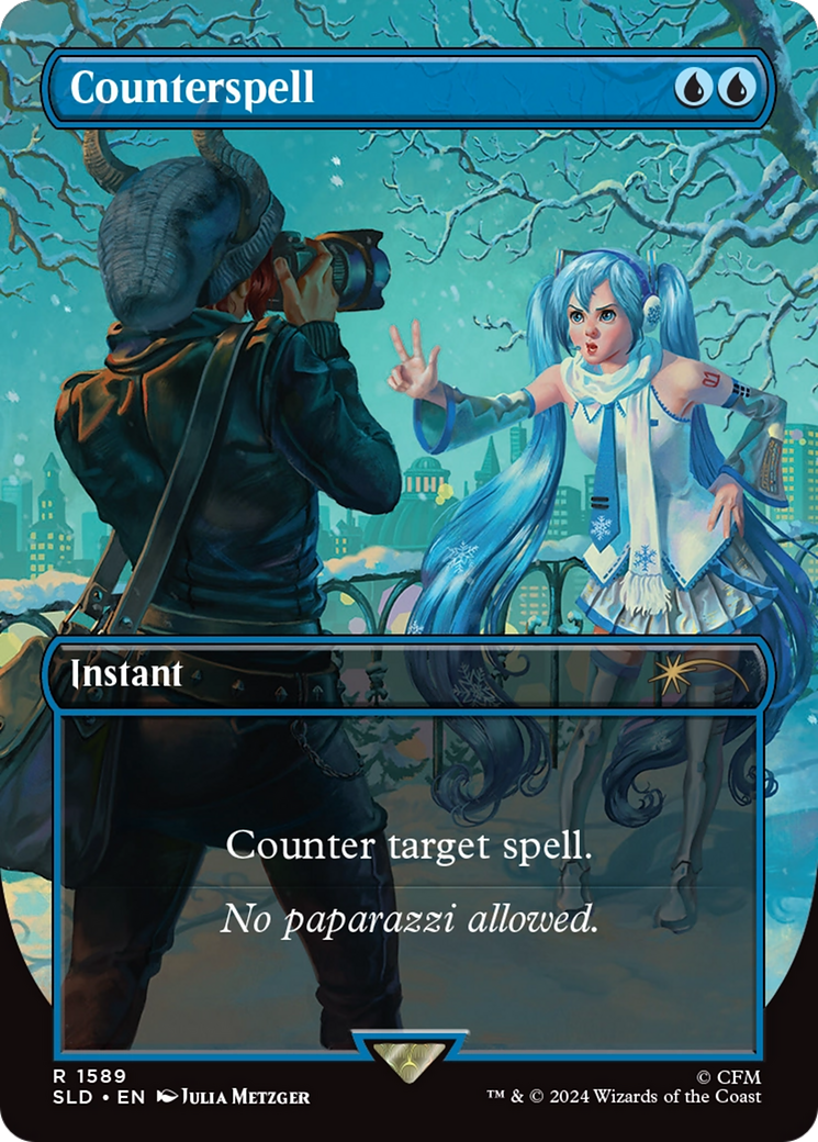 Counterspell (1589) [Secret Lair Drop Series] | Card Merchant Takapuna