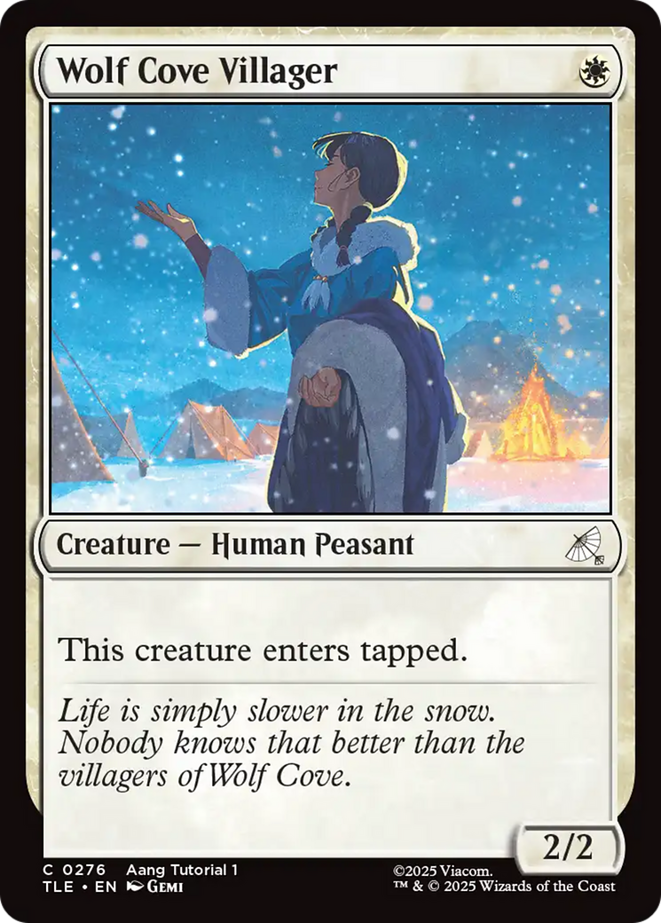 Wolf Cove Villager (0276) [Avatar: The Last Airbender: Eternal-Legal] | Card Merchant Takapuna