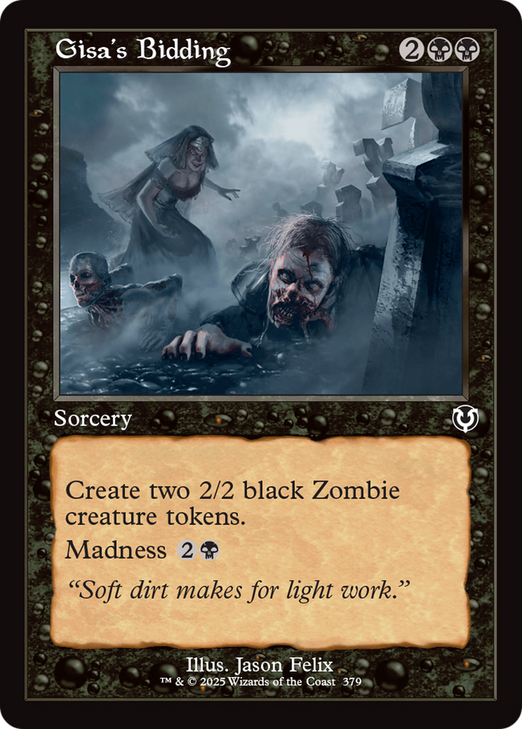 Gisa's Bidding (Retro Frame) [Innistrad Remastered] | Card Merchant Takapuna