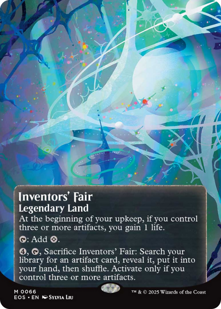 Inventors' Fair (0066) (Borderless) [Edge of Eternities: Stellar Sights] | Card Merchant Takapuna