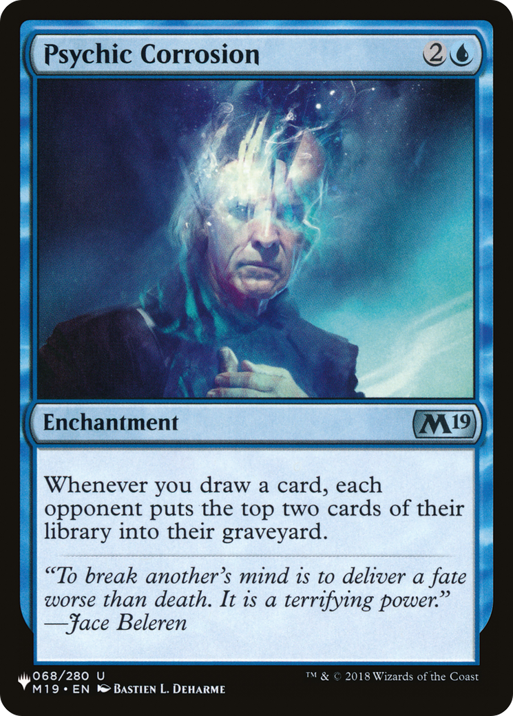 Psychic Corrosion [The List] | Card Merchant Takapuna