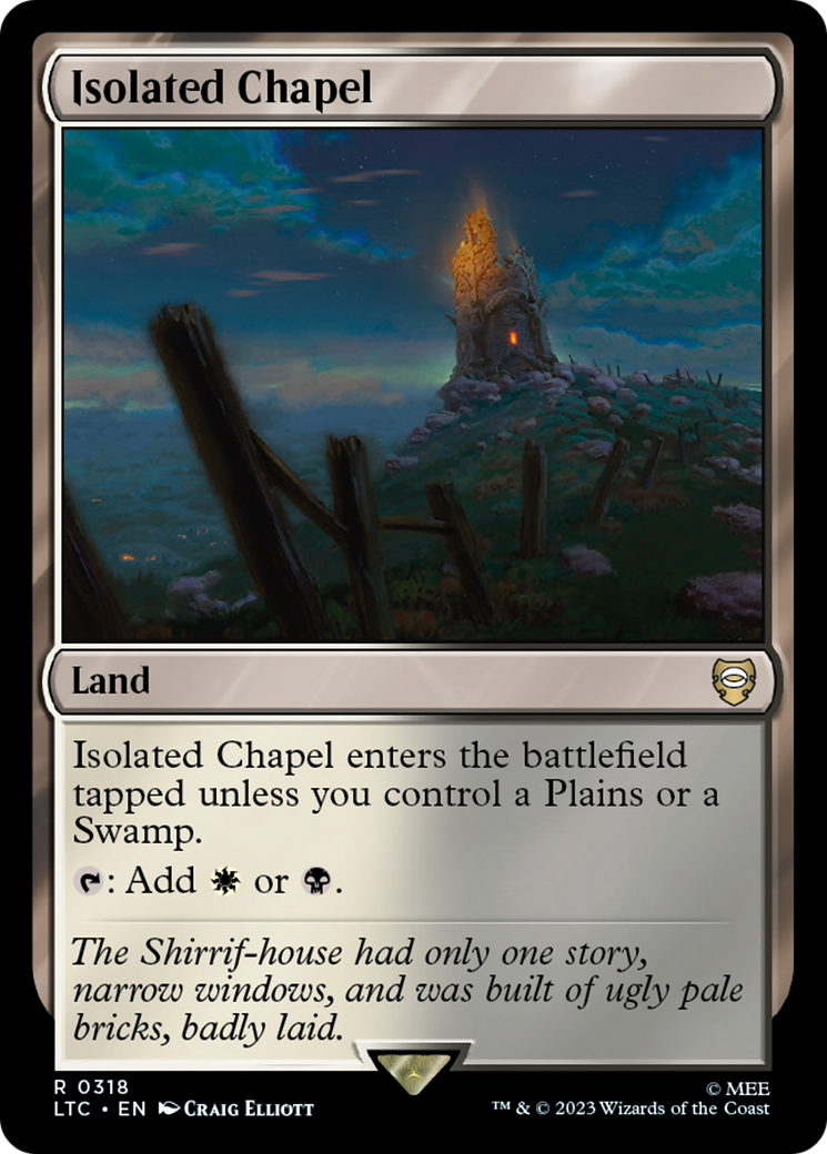 Isolated Chapel [The Lord of the Rings: Tales of Middle-Earth Commander] | Card Merchant Takapuna