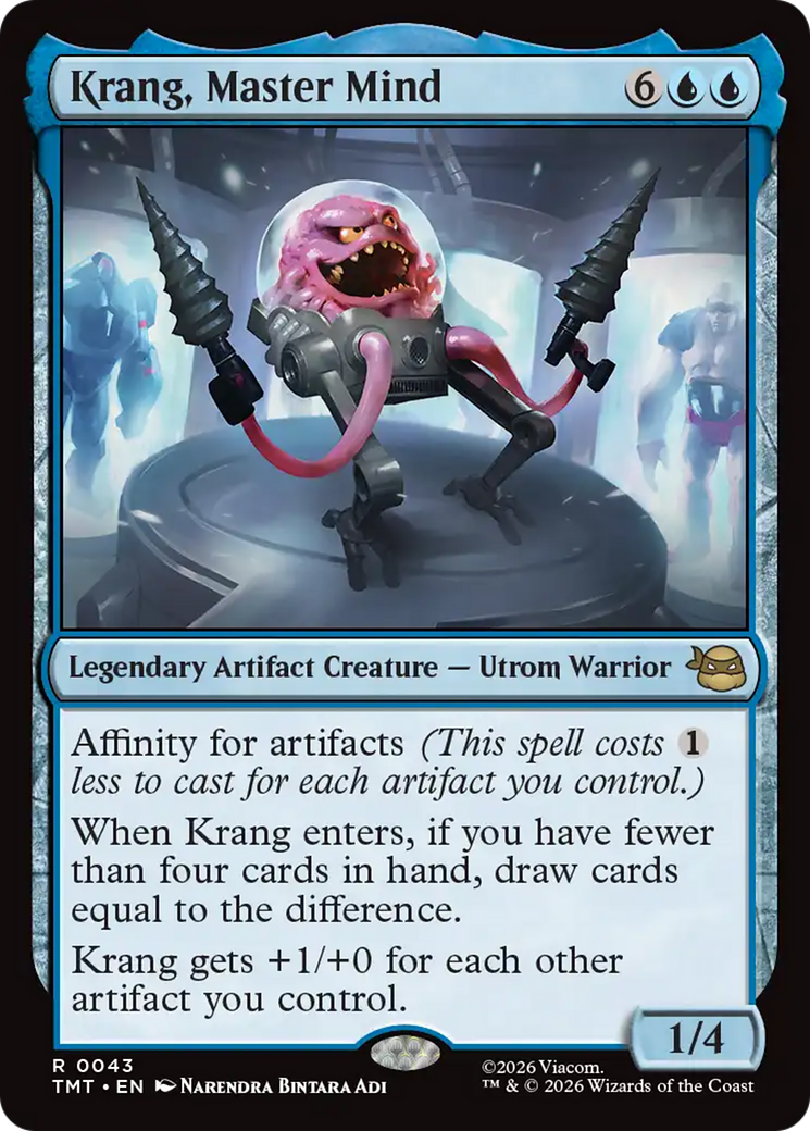 Krang, Master Mind [Teenage Mutant Ninja Turtles] | Card Merchant Takapuna