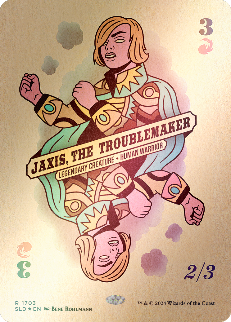 Jaxis, the Troublemaker (Rainbow Foil) [Secret Lair Drop Series] | Card Merchant Takapuna