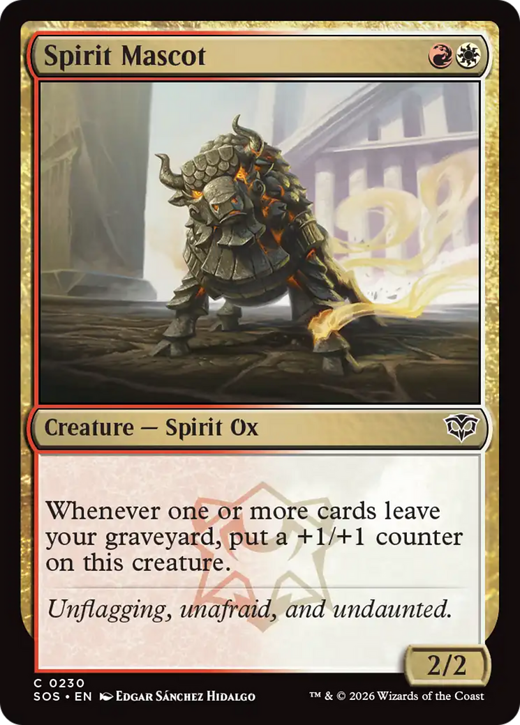 Spirit Mascot [Secrets of Strixhaven] | Card Merchant Takapuna