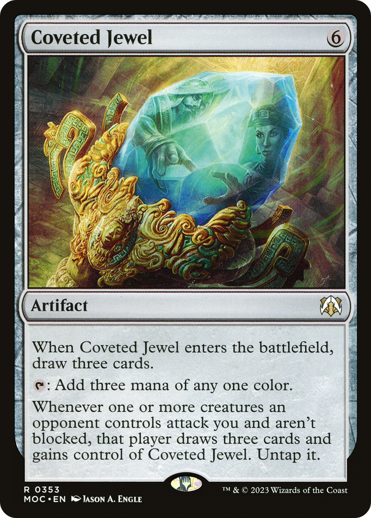 Coveted Jewel (Ripple Foil) [Modern Horizons 3 Commander] | Card Merchant Takapuna