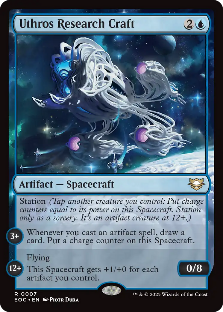 Uthros Research Craft [Edge of Eternities Commander] | Card Merchant Takapuna