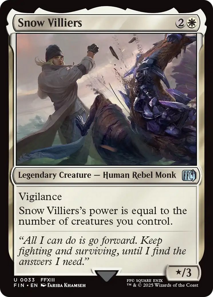 Snow Villiers [FINAL FANTASY] | Card Merchant Takapuna