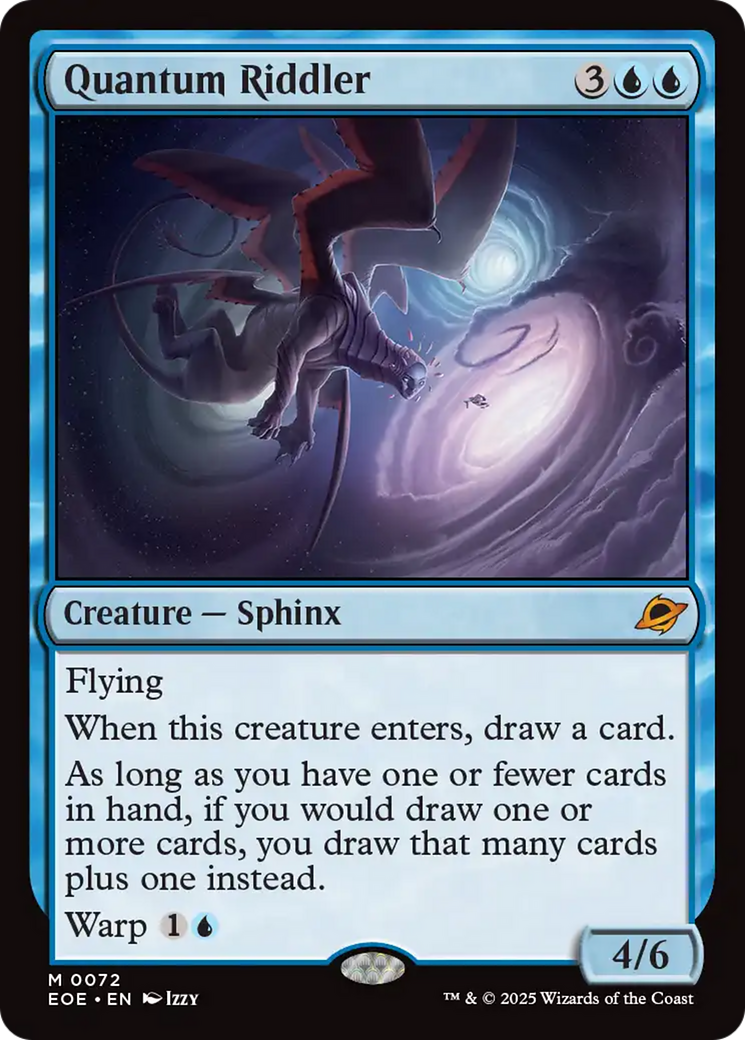 Quantum Riddler [Edge of Eternities] | Card Merchant Takapuna