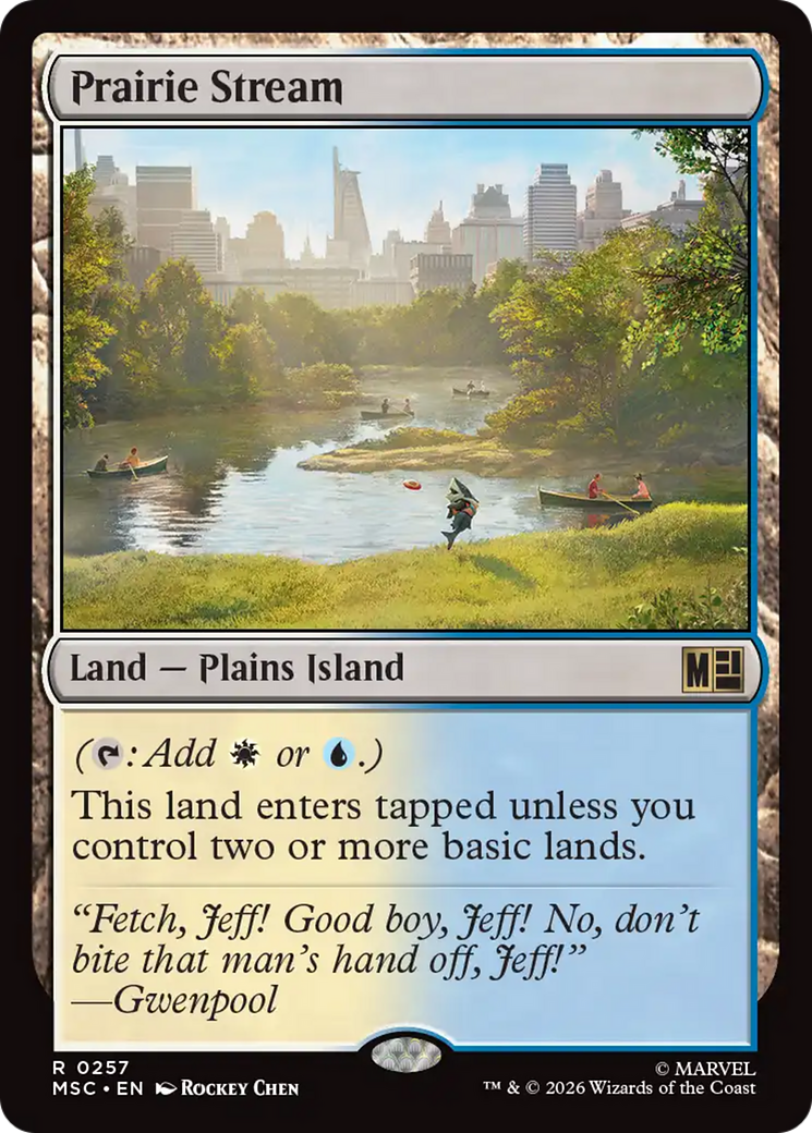 Prairie Stream [Marvel Super Heroes Commander] | Card Merchant Takapuna