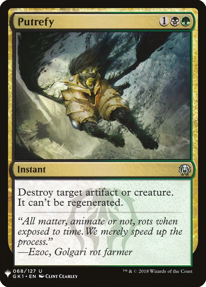 Putrefy [Mystery Booster] | Card Merchant Takapuna