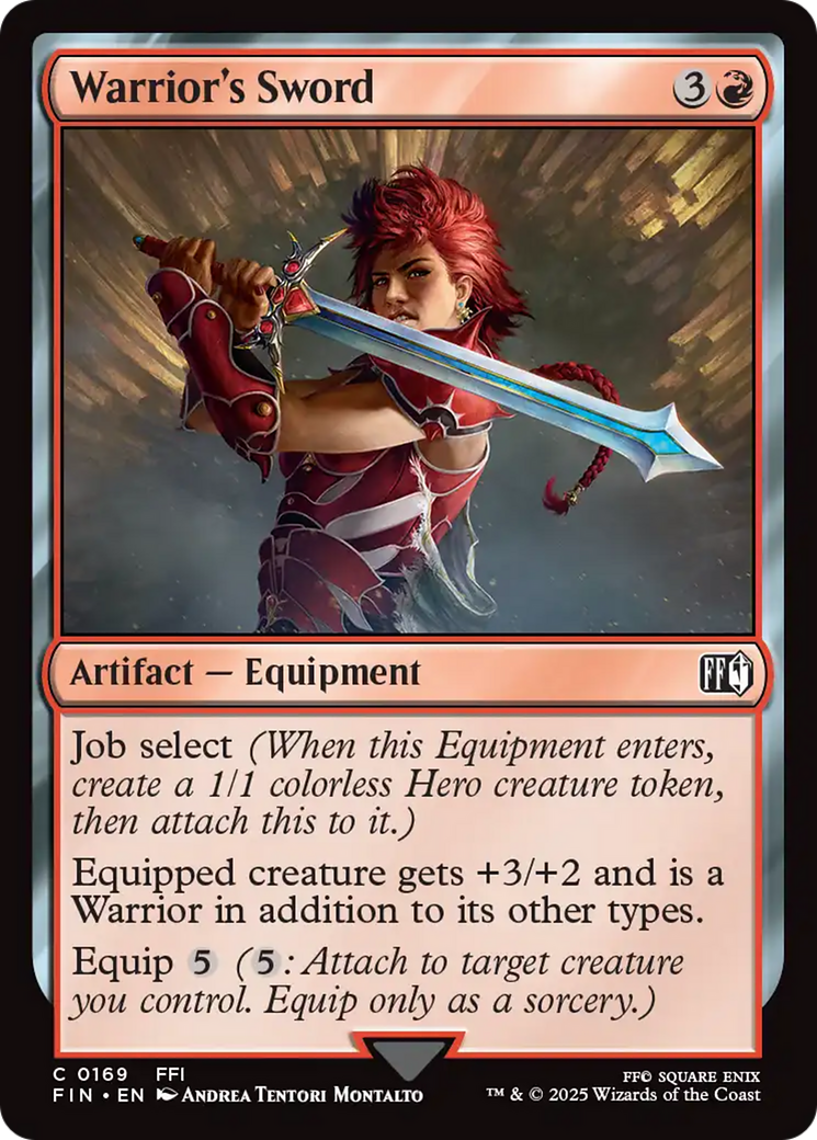Warrior's Sword [FINAL FANTASY] | Card Merchant Takapuna