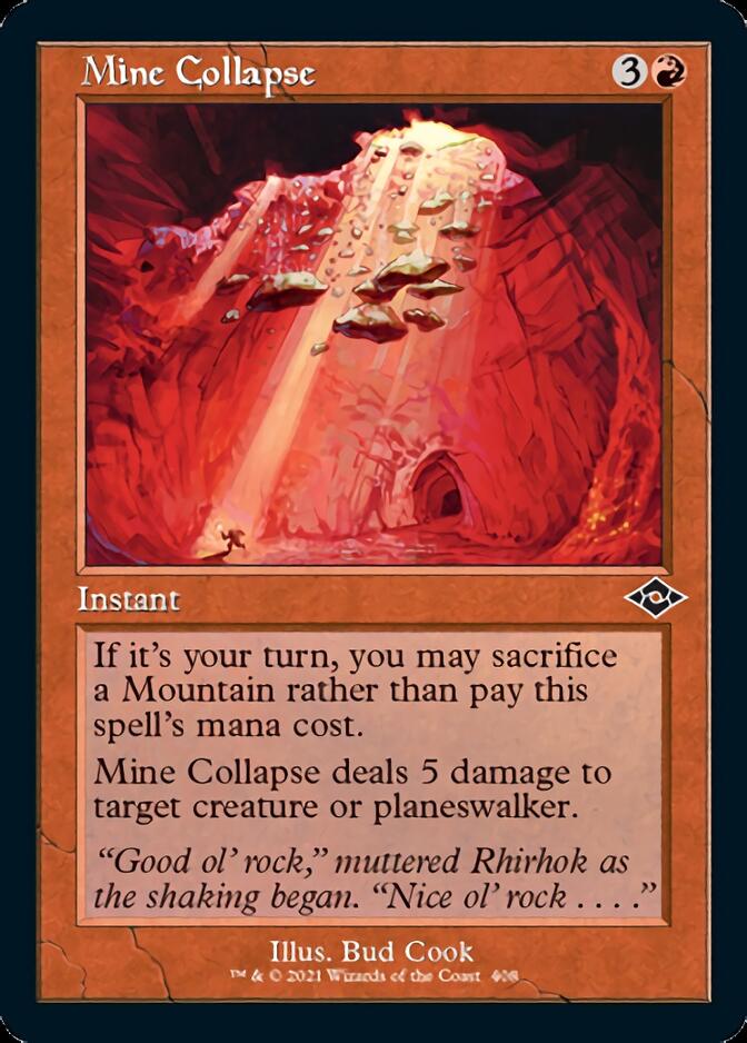 Mine Collapse (Retro) [Modern Horizons 2] | Card Merchant Takapuna