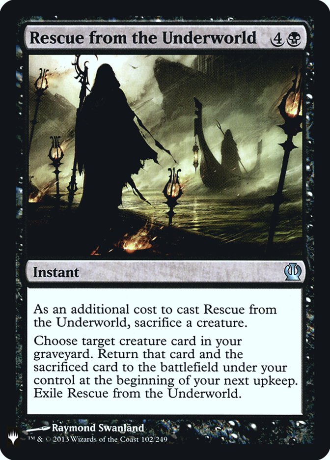 Rescue from the Underworld [Mystery Booster] | Card Merchant Takapuna