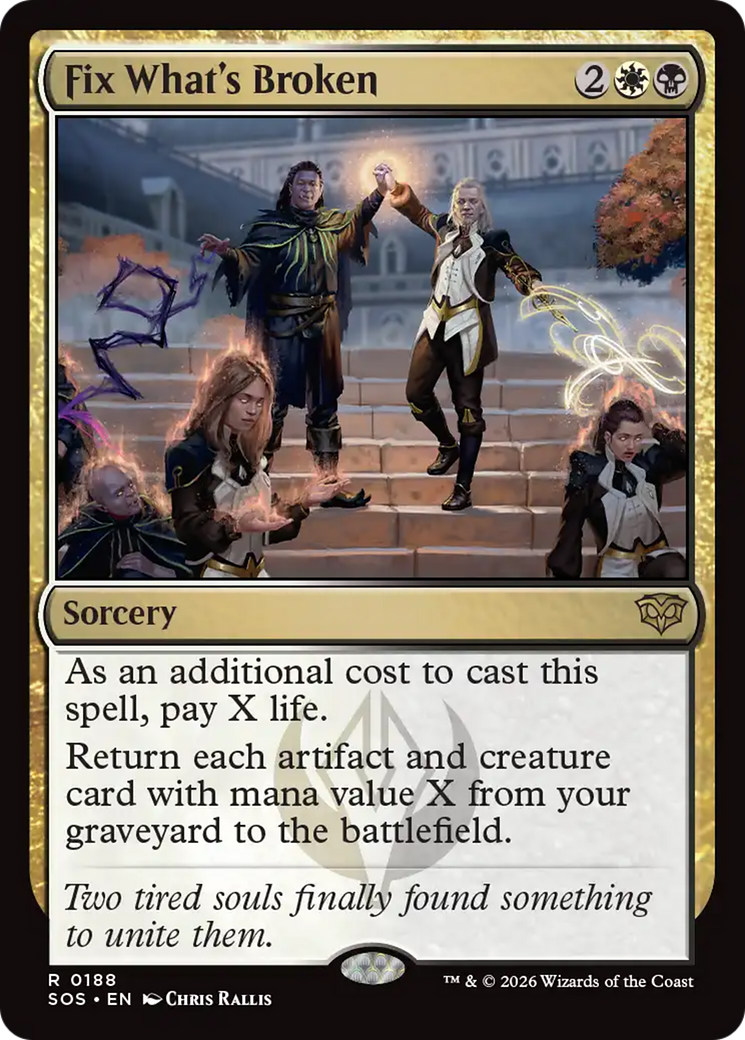 Fix What's Broken [Secrets of Strixhaven] | Card Merchant Takapuna