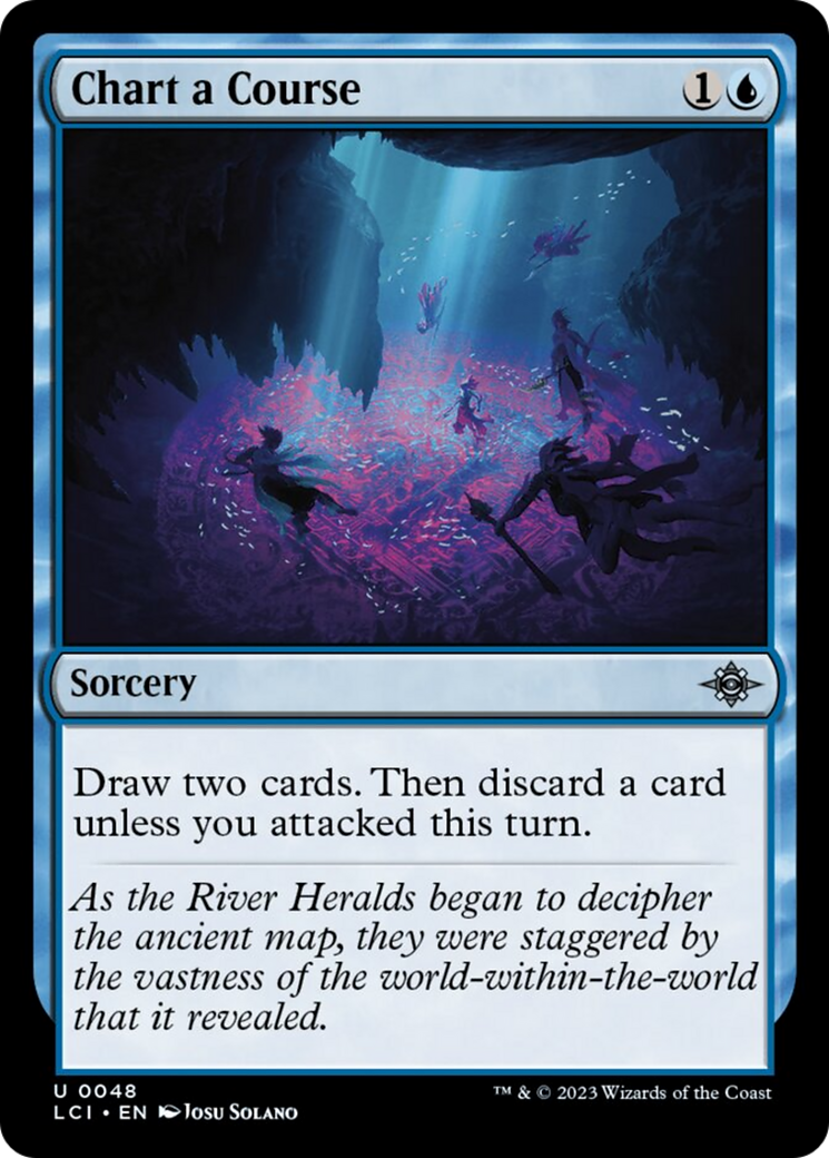 Chart a Course [The Lost Caverns of Ixalan] | Card Merchant Takapuna