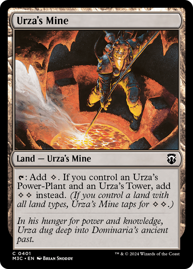 Urza's Mine (Ripple Foil) [Modern Horizons 3 Commander] | Card Merchant Takapuna