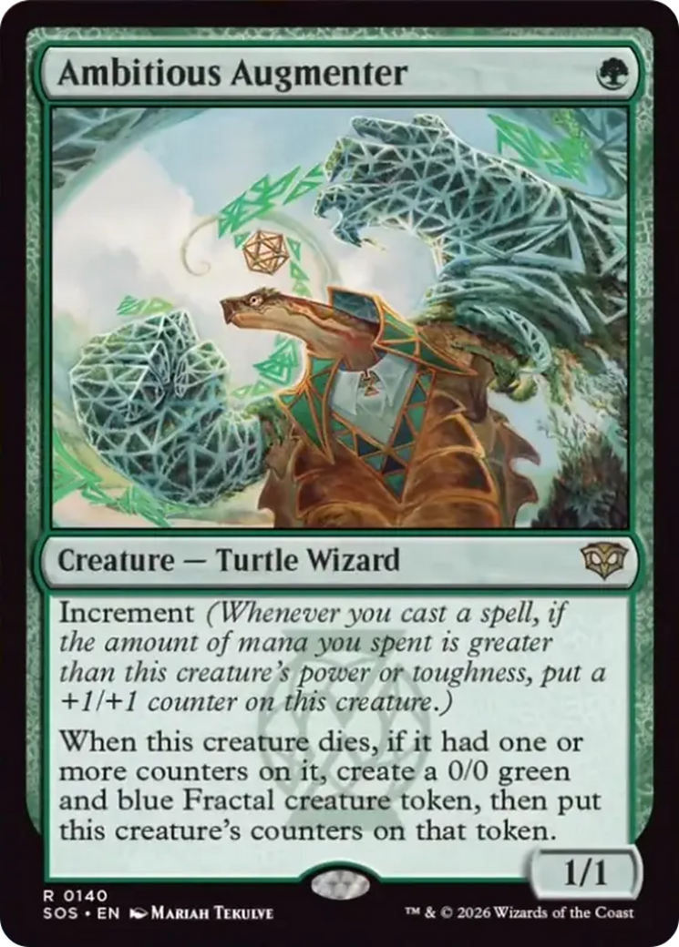 Ambitious Augmenter [Secrets of Strixhaven] | Card Merchant Takapuna