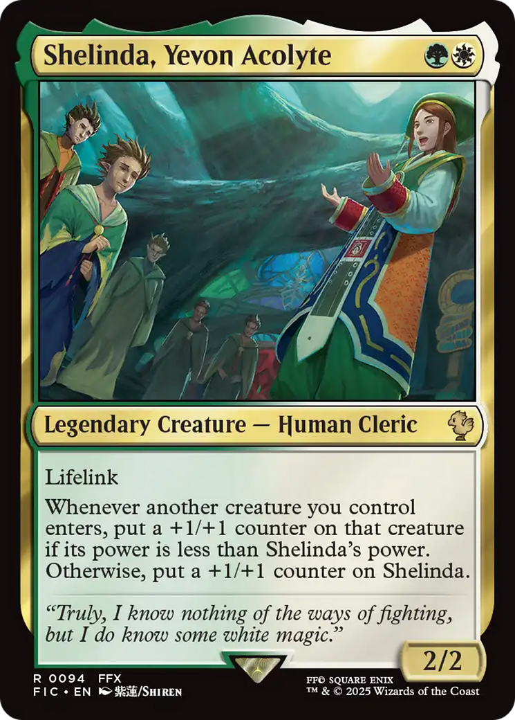 Shelinda, Yevon Acolyte [FINAL FANTASY Commander] | Card Merchant Takapuna