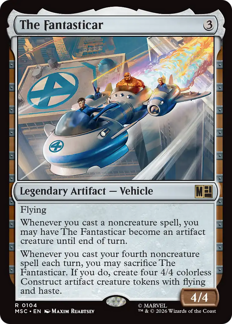 The Fantasticar [Marvel Super Heroes Commander] | Card Merchant Takapuna