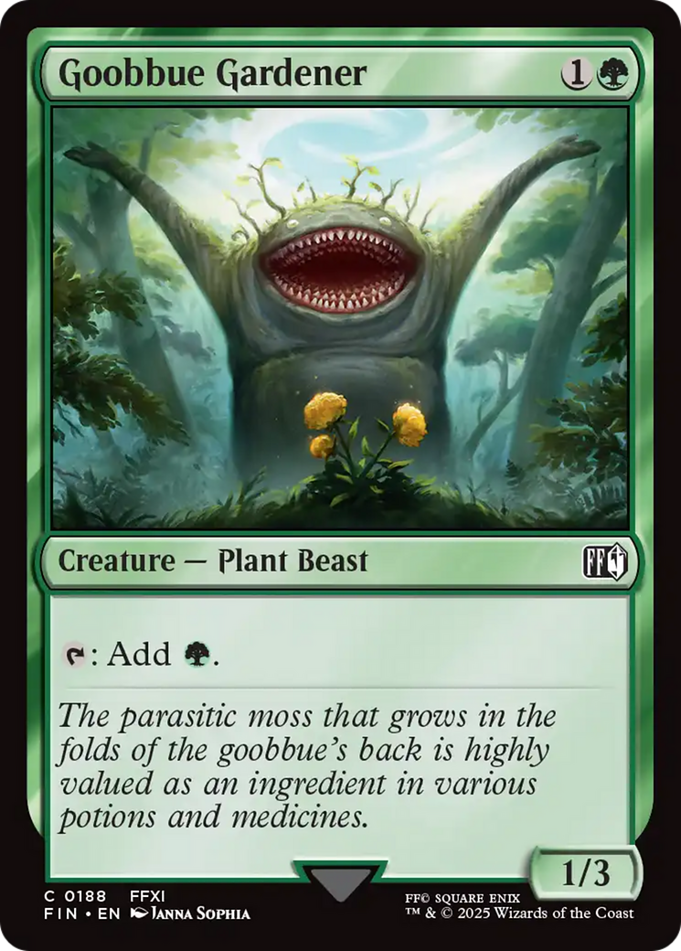 Goobbue Gardener [FINAL FANTASY] | Card Merchant Takapuna