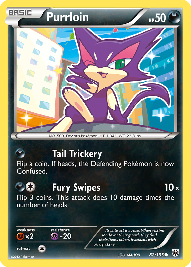 Purrloin (82/135) [Black & White: Plasma Storm] | Card Merchant Takapuna