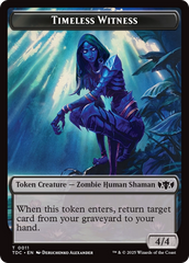 Goat // Timeless Witness Double-Sided Token [Tarkir: Dragonstorm Commander Tokens] | Card Merchant Takapuna