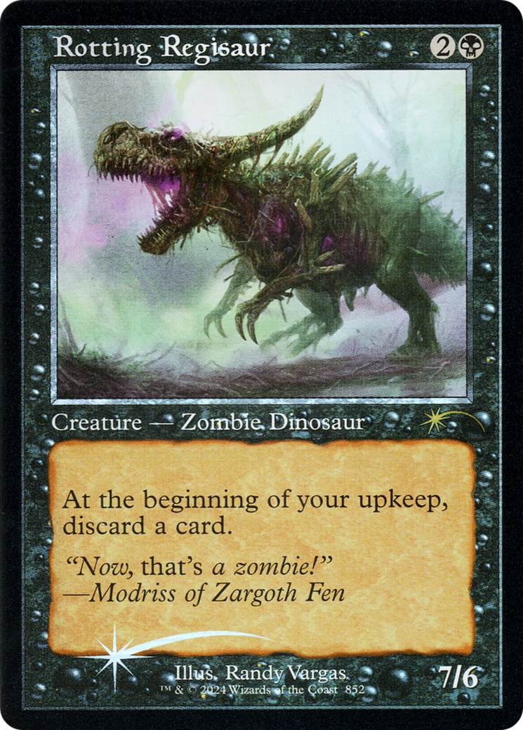 Rotting Regisaur (Retro Frame) [Secret Lair Drop Series] | Card Merchant Takapuna