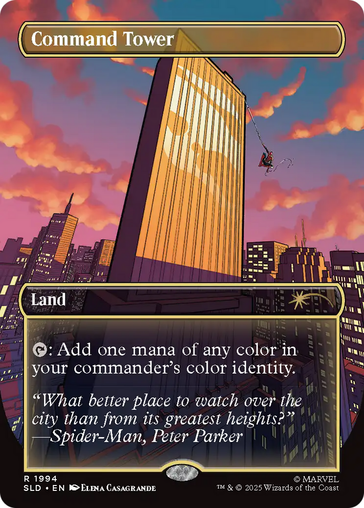Command Tower (1994) (Rainbow Foil) [Secret Lair Drop Series] | Card Merchant Takapuna