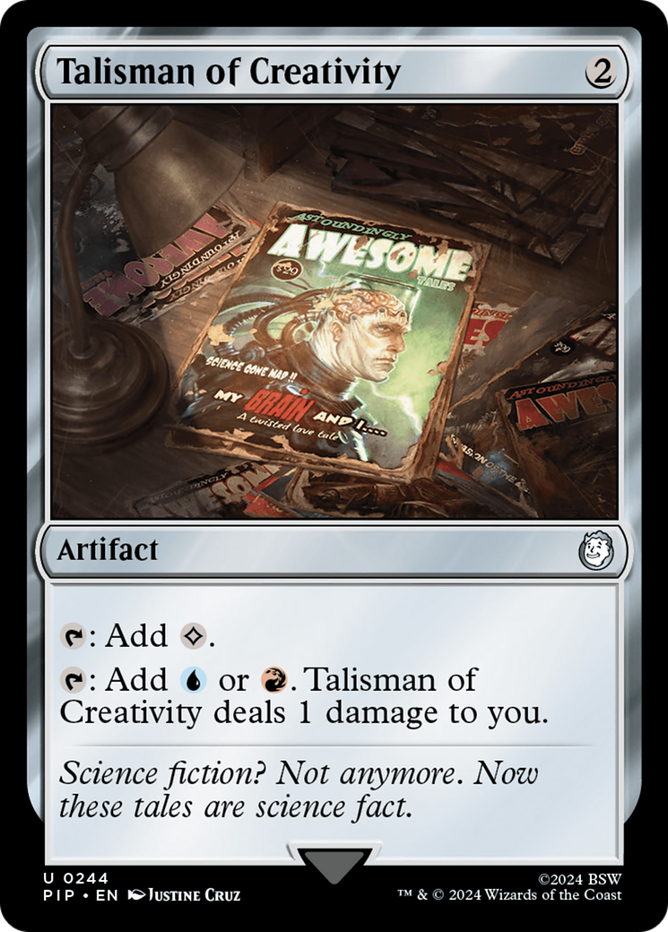 Talisman of Creativity [Fallout] | Card Merchant Takapuna