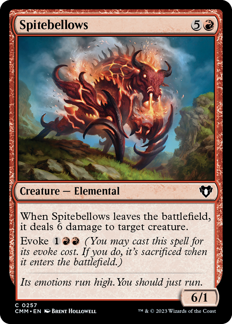 Spitebellows [Commander Masters] | Card Merchant Takapuna
