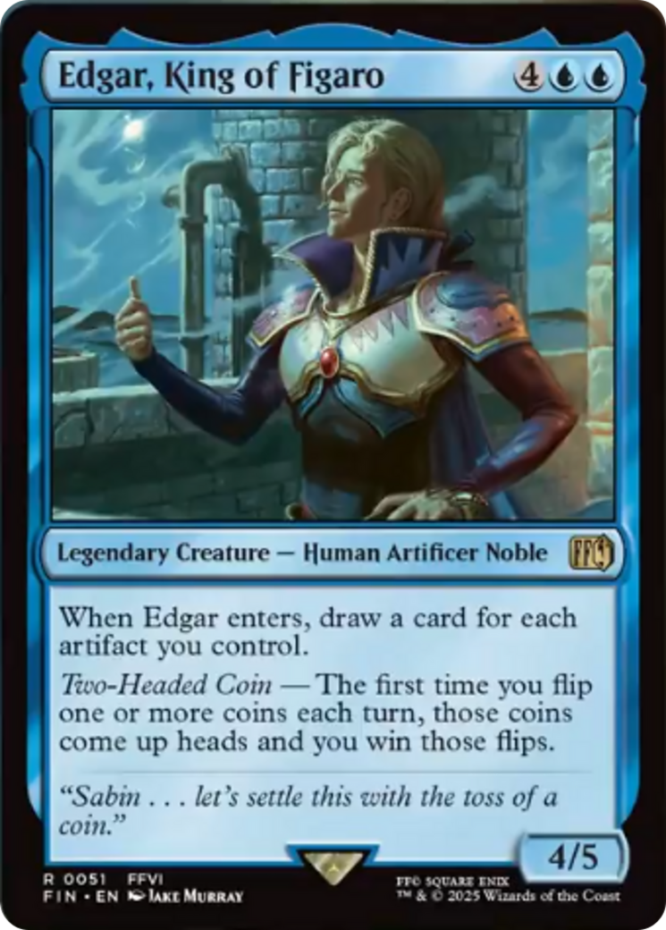 Edgar, King of Figaro [FINAL FANTASY] | Card Merchant Takapuna