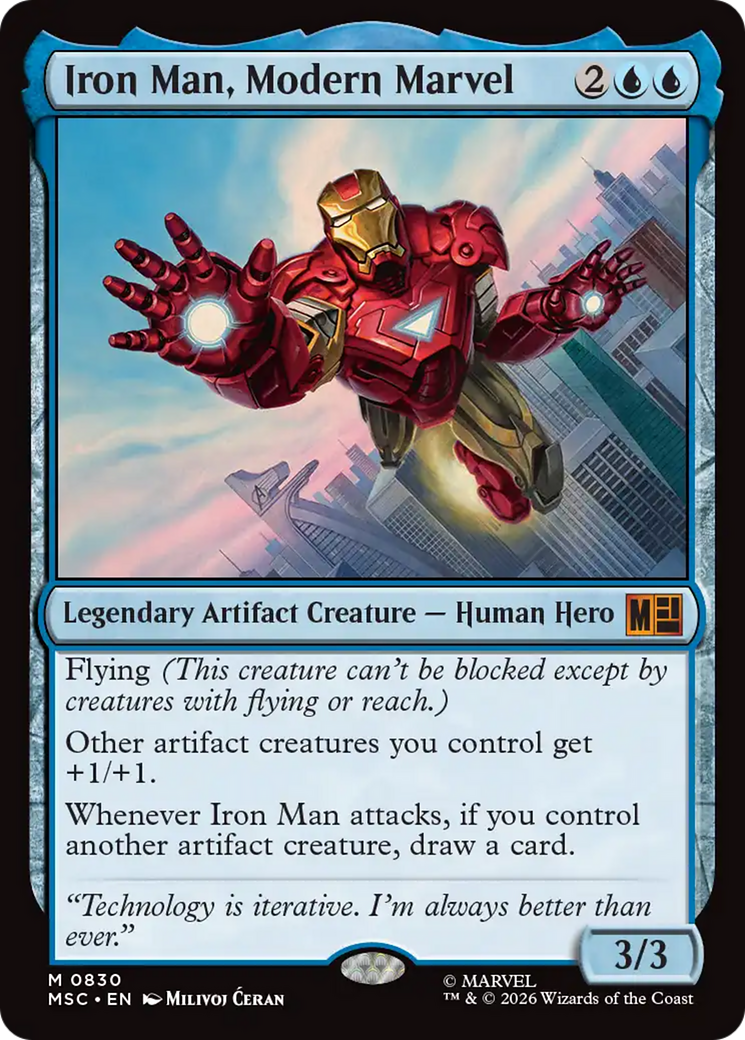 Iron Man, Modern Marvel [Marvel Super Heroes Commander] | Card Merchant Takapuna