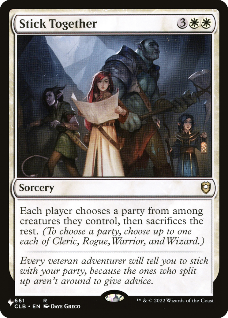 Stick Together (CLB) [The List] | Card Merchant Takapuna