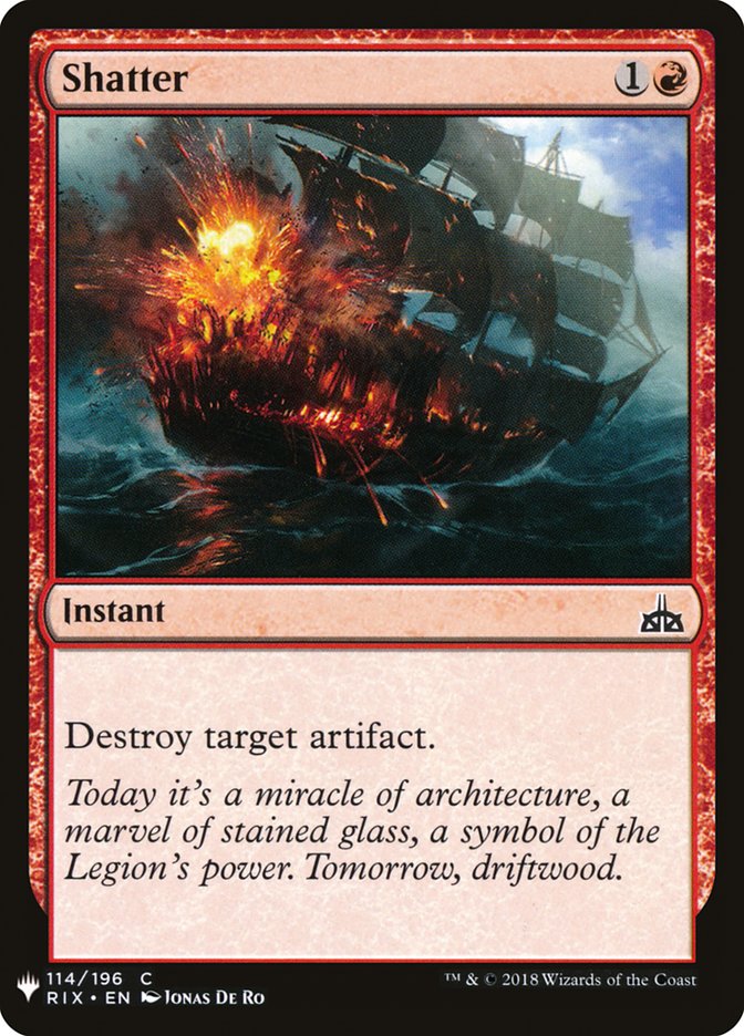 Shatter [Mystery Booster] | Card Merchant Takapuna
