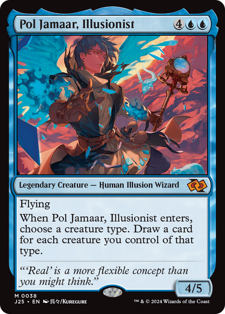 Pol Jamaar, Illusionist (Anime) [Foundations Jumpstart] | Card Merchant Takapuna