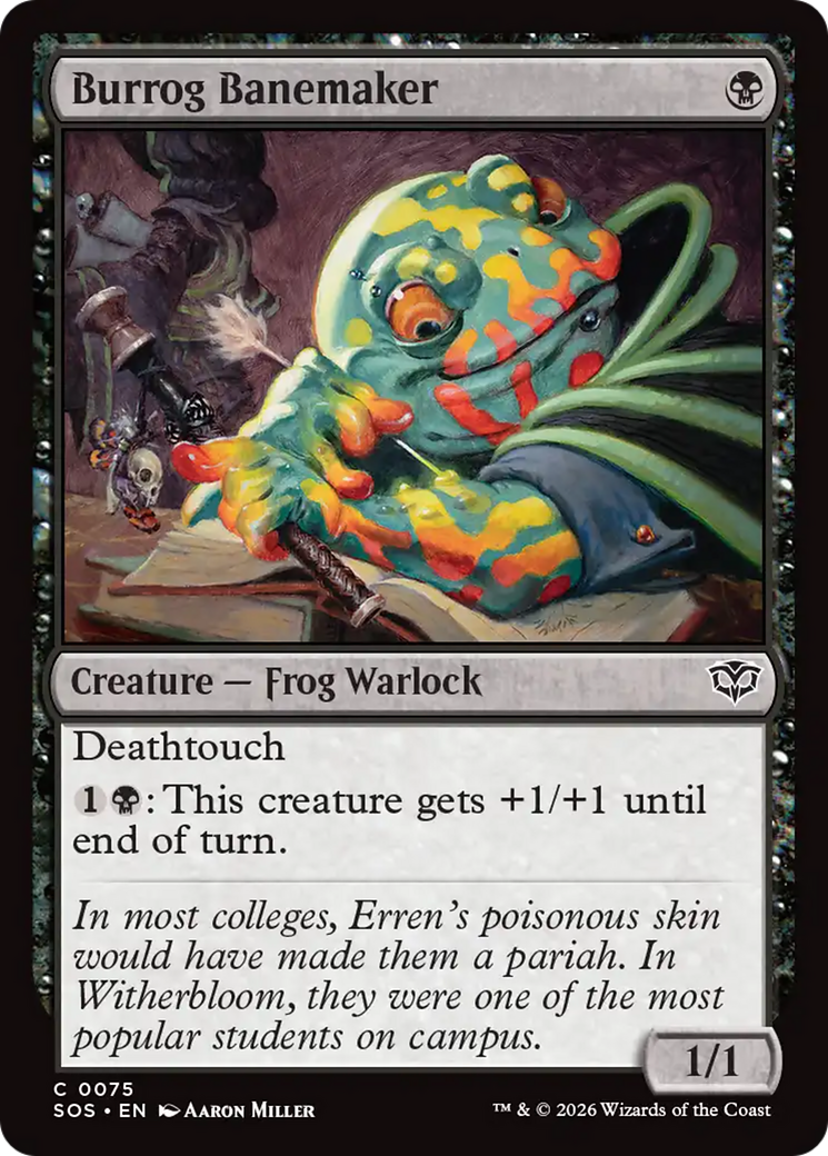 Burrog Banemaker [Secrets of Strixhaven] | Card Merchant Takapuna