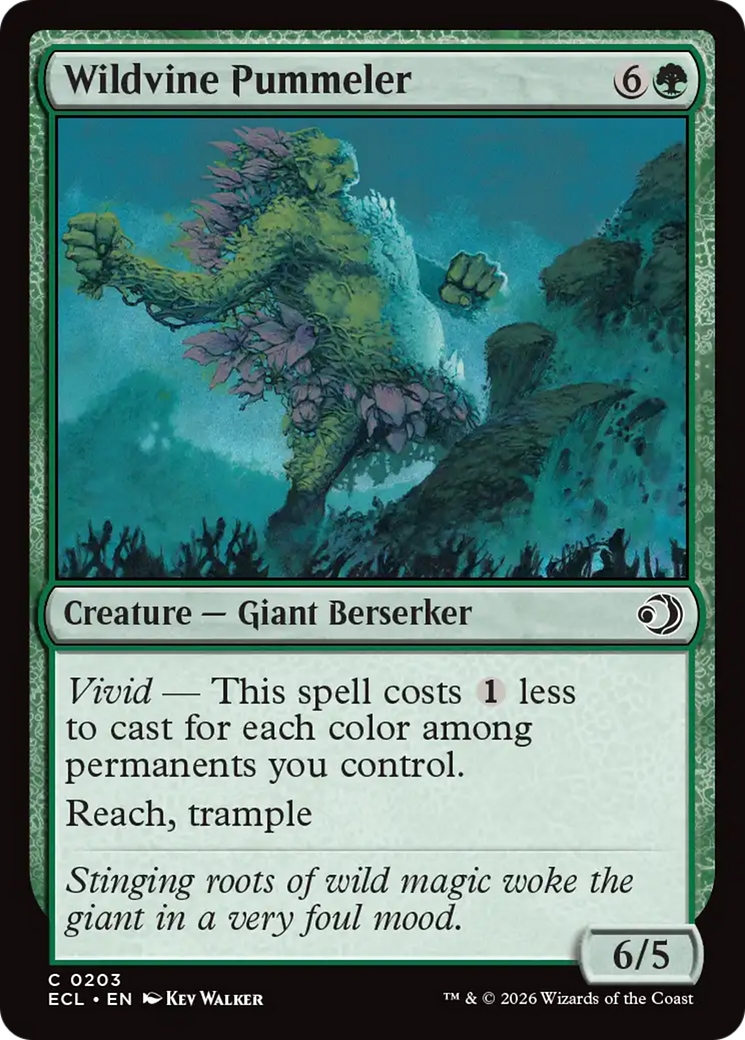 Wildvine Pummeler [Lorwyn Eclipsed] | Card Merchant Takapuna
