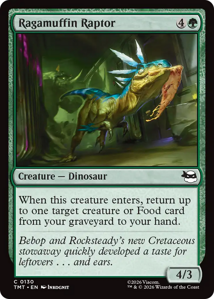 Ragamuffin Raptor [Teenage Mutant Ninja Turtles] | Card Merchant Takapuna