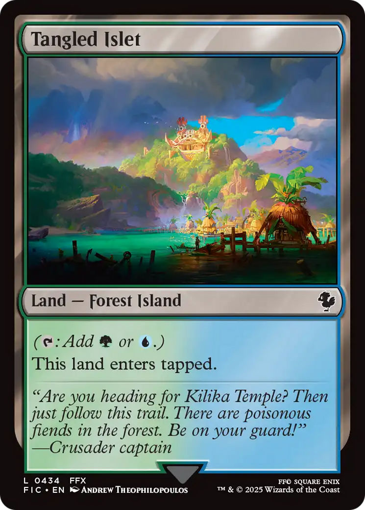Tangled Islet [FINAL FANTASY Commander] | Card Merchant Takapuna