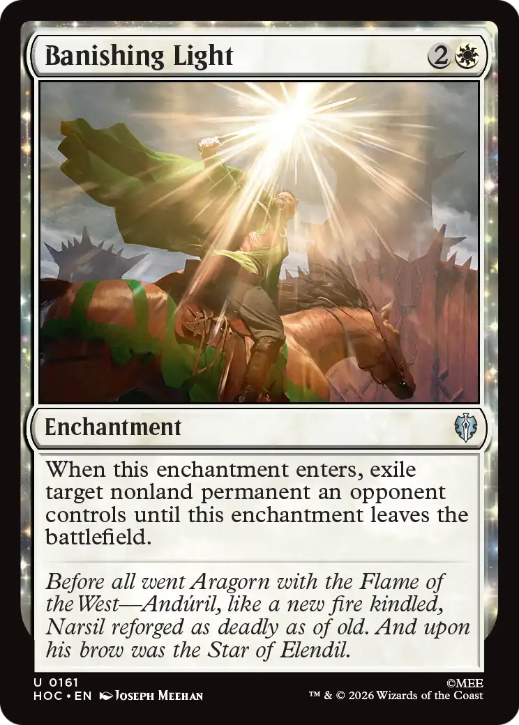 Banishing Light [The Hobbit: Eternal-Legal] | Card Merchant Takapuna