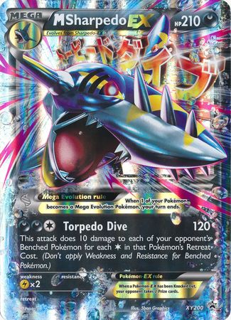 M Sharpedo EX (XY200) (Jumbo Card) [XY: Black Star Promos] | Card Merchant Takapuna