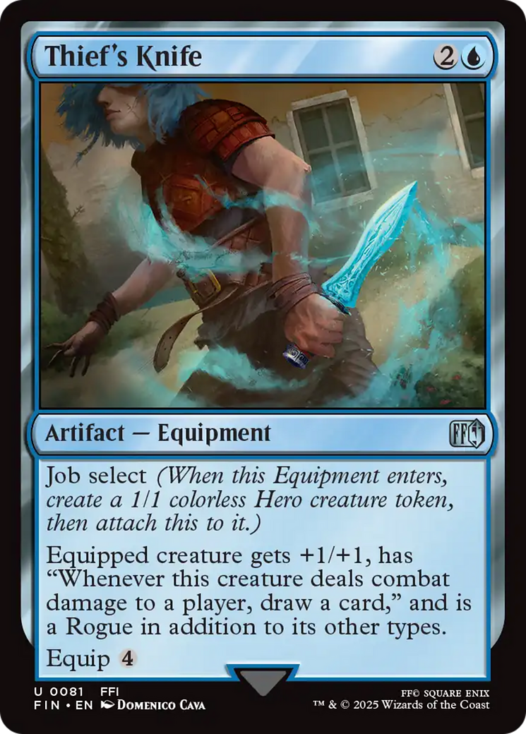 Thief's Knife [FINAL FANTASY] | Card Merchant Takapuna
